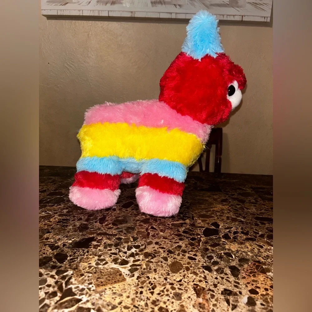 Colorful Plush Llama Toy